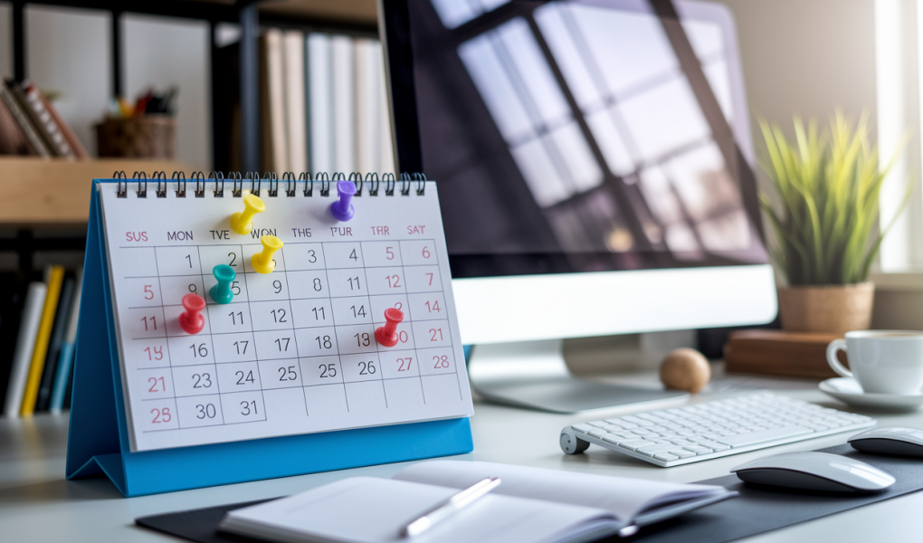 calendrier-bureau-pins-couleurs
