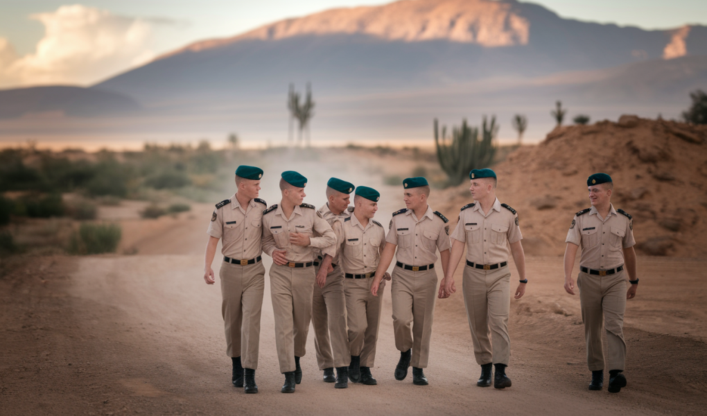 jeunes-hommes-uniformes-route-montagnesalgeriennes