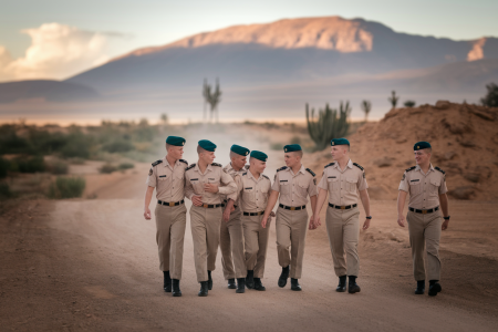 jeunes-hommes-uniformes-route-montagnesalgeriennes