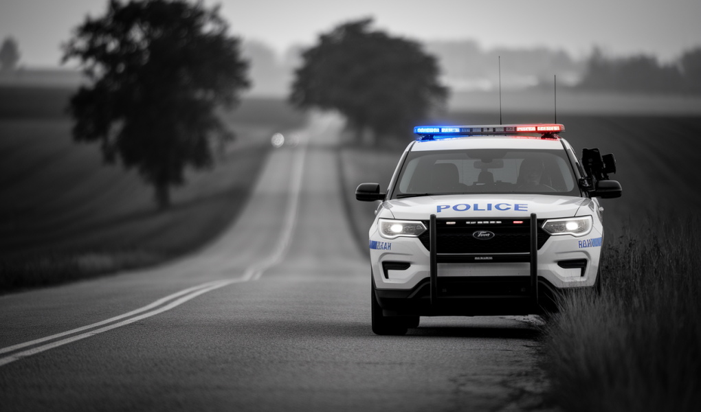 vehicule-radar-police-route-rurale