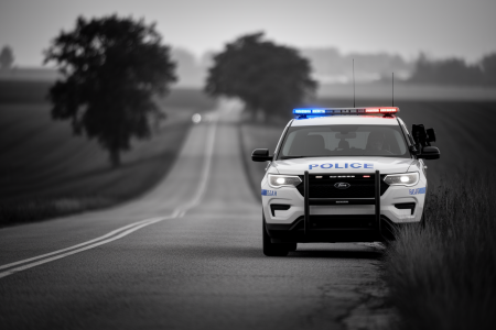 vehicule-radar-police-route-rurale